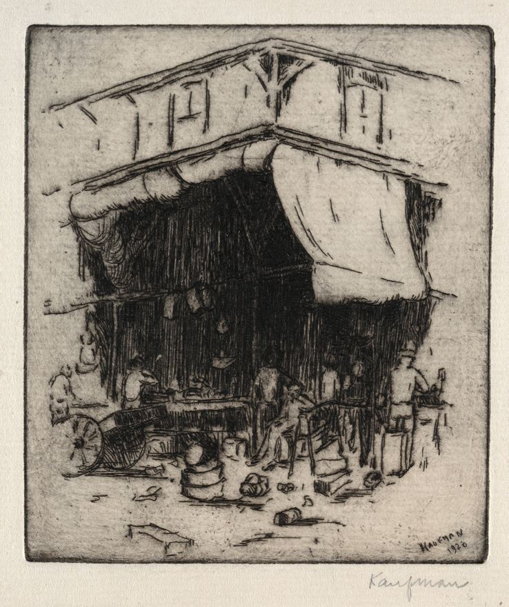 Market Place, No. 1, Cleveland, Ohio by Edwin Kaufman