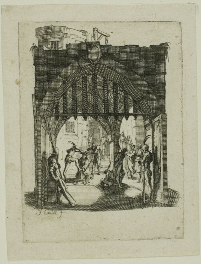 Christ Crowned with Thorns, from The Small Passion by Jacques Callot