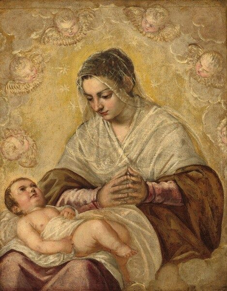 The Madonna of the Stars by Jacopo Tintoretto and Workshop 