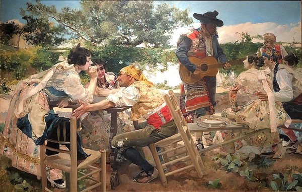 Valencian Scene by Joaquín Sorolla