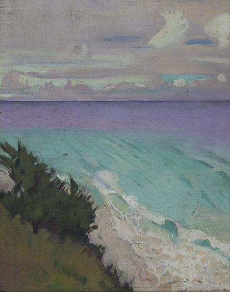 Seascape by Abbott Handerson Thayer