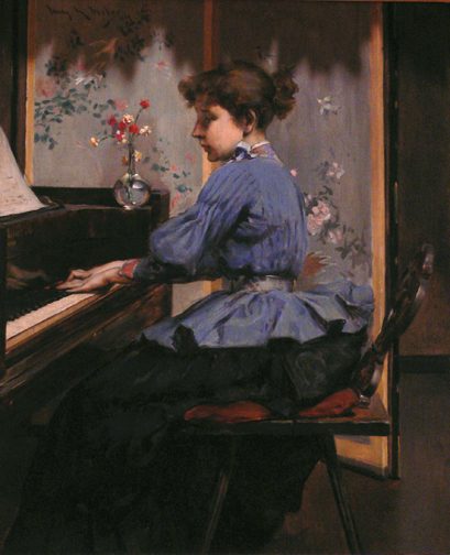 The Pianist by Irving Ramsey Wiles